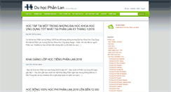 Desktop Screenshot of duhocphanlan.info